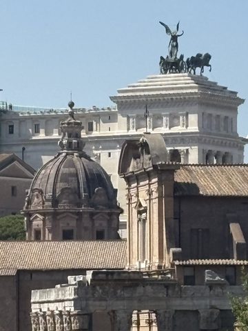 Domes and the Vittoriano